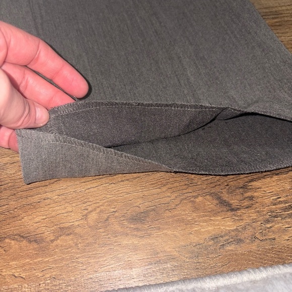 Sag Harbor Gray Wide-Leg Trousers – Women’s Dress Pants Classic Fit - Picture 3 of 6